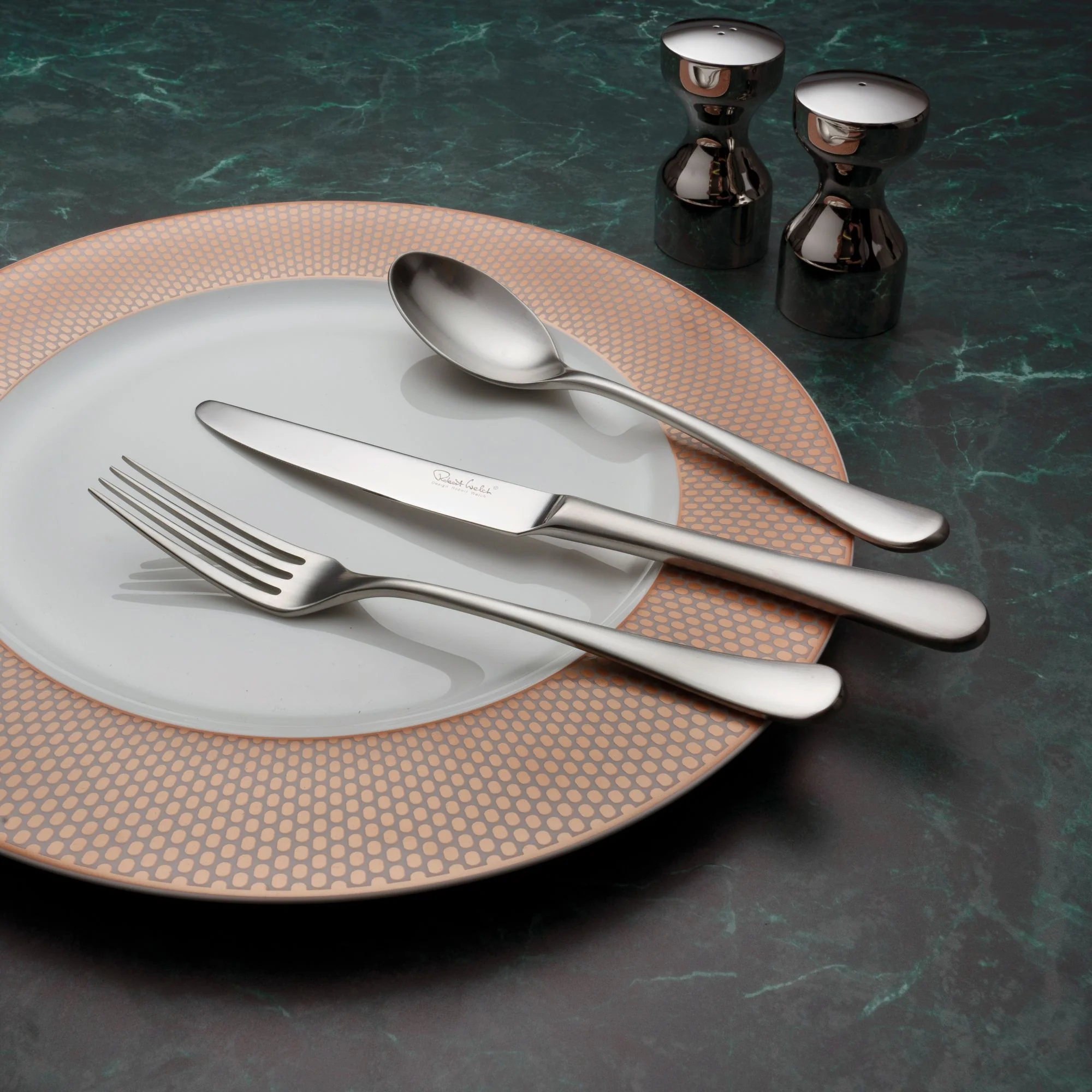 Radford Satin Fish Eaters, Set of 4 - Image 7