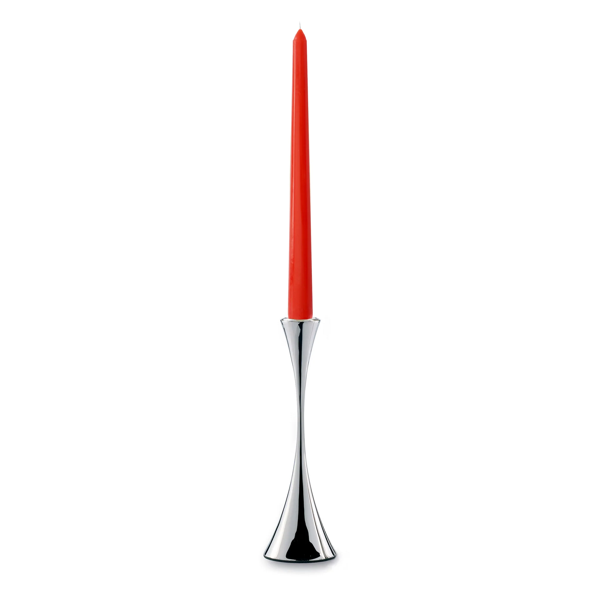 Red Dinner Candle 25cm, Set of 2 - Image 3