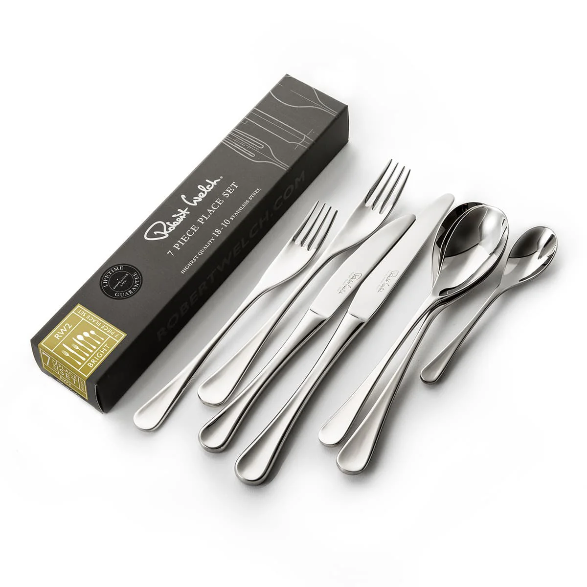 RW2 Bright Cutlery Place Setting, 7 Piece - Image 3