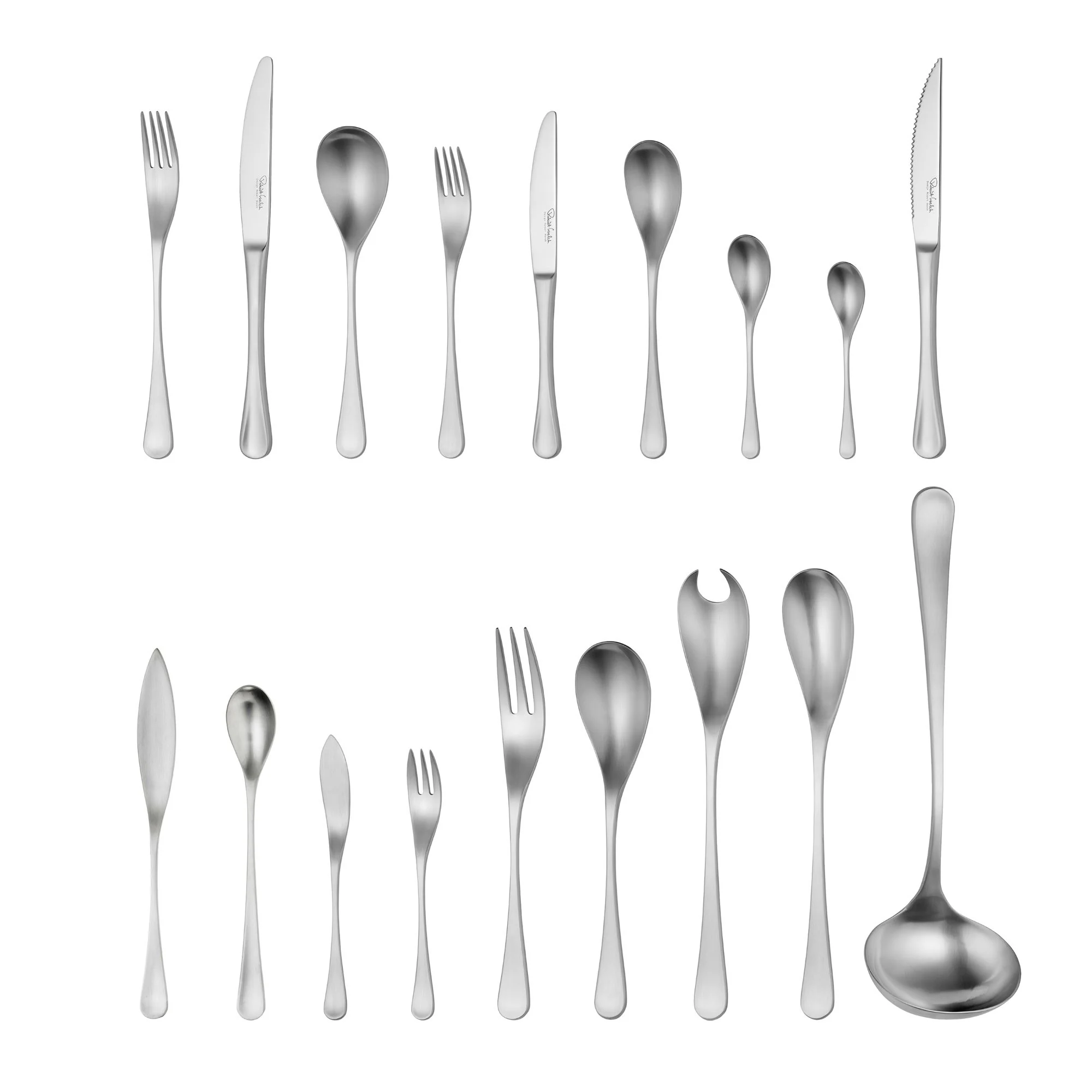RW2 Satin Cutlery Set, 24 Piece for 6 People - Image 5
