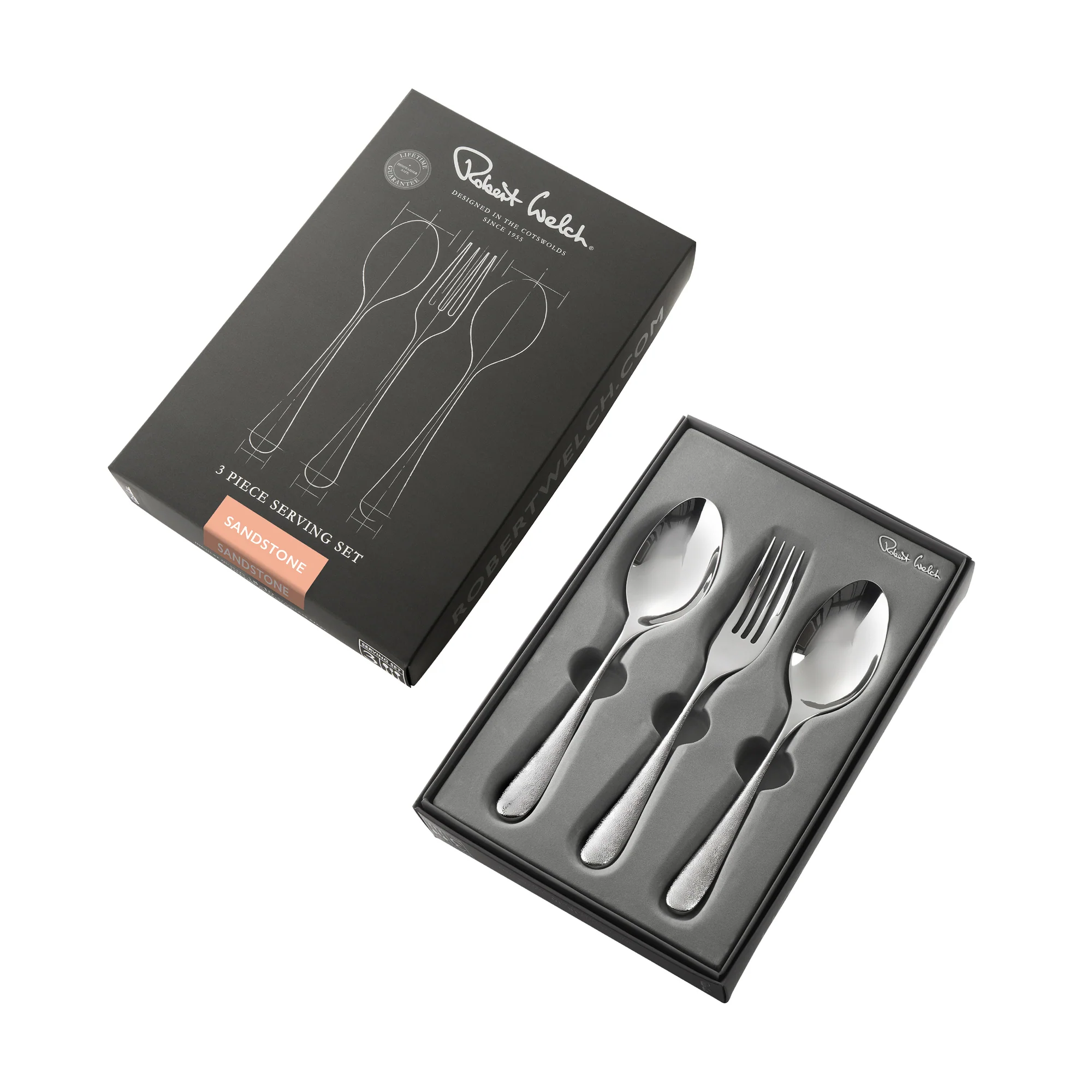 Sandstone Bright Serving Set, 3 Piece - Image 3