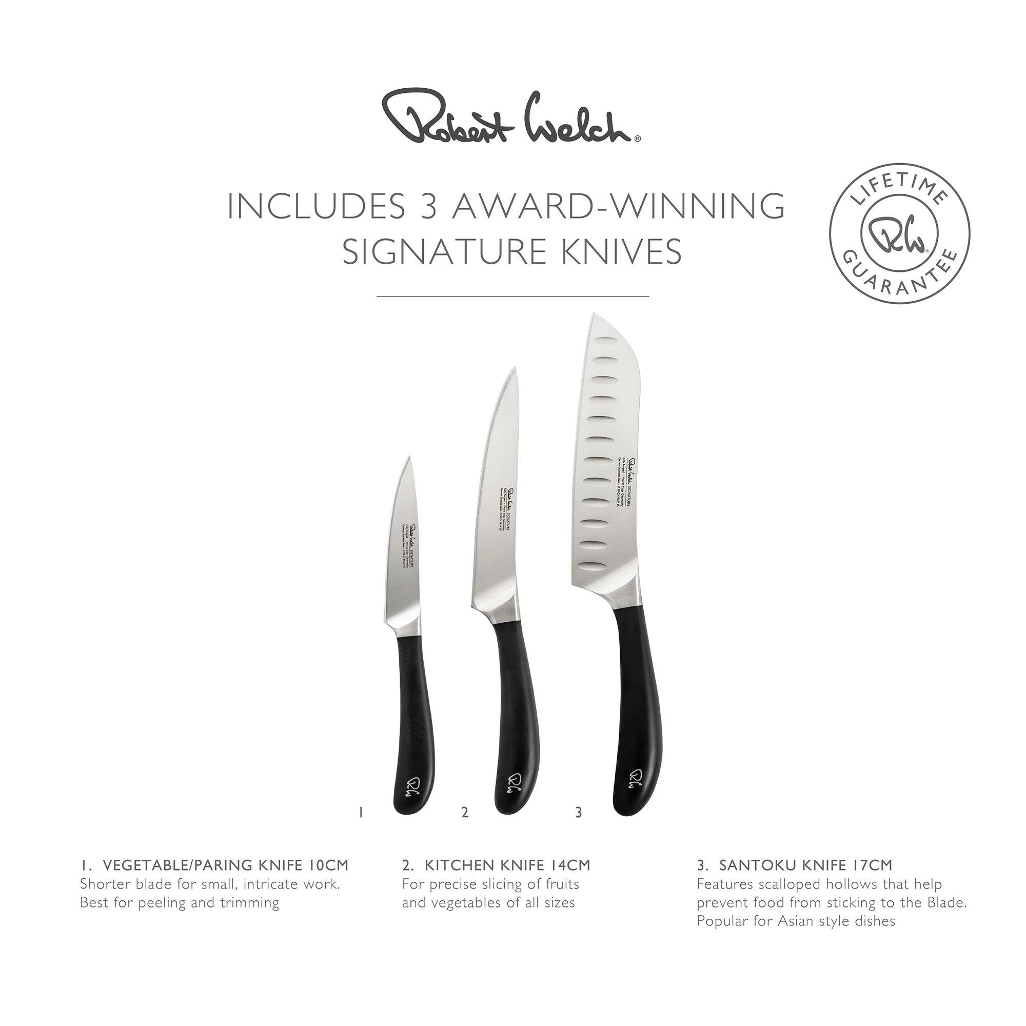 Signature Book Oak Chef's Set with Knife Sharpener - Image 3