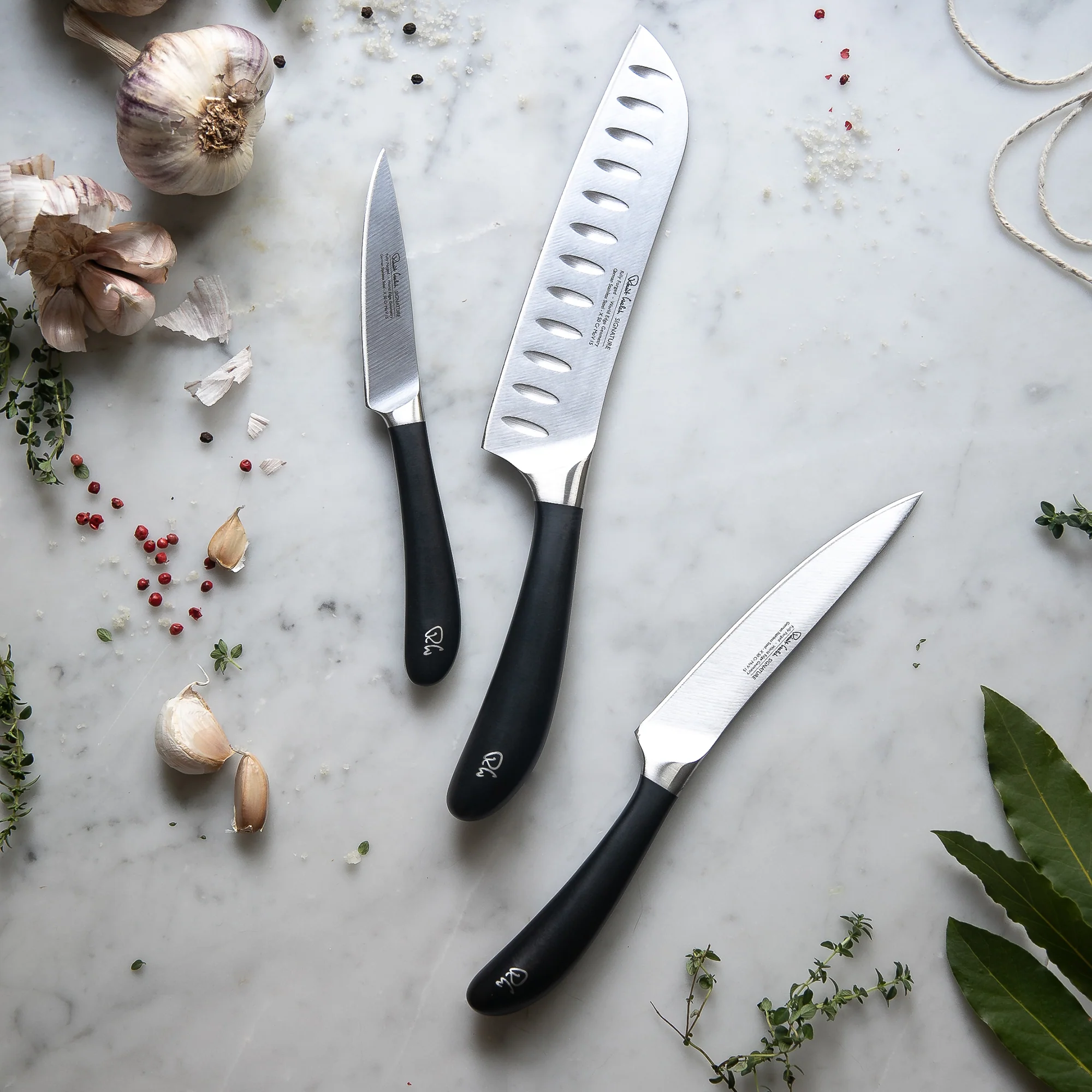 Signature Book Oak Chef's Set with Knife Sharpener - Image 8