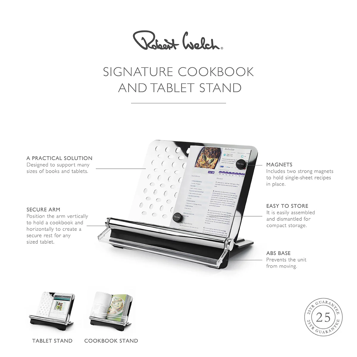 Signature Cookbook & Tablet Stand - Image 7