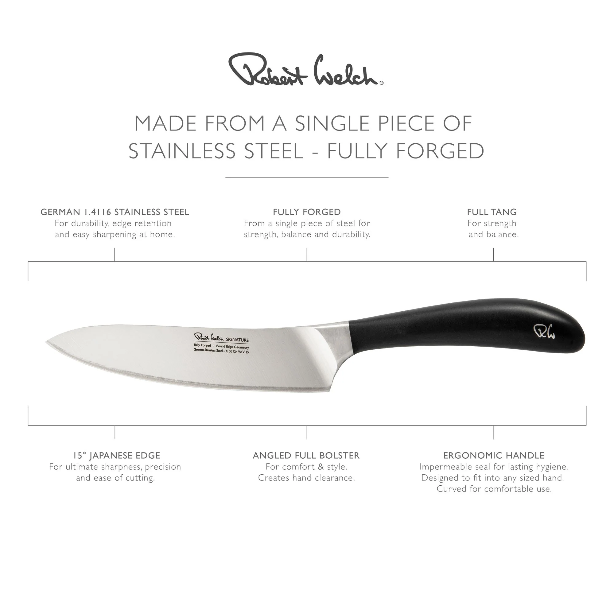 Signature Cook's Knife 16cm - Image 7