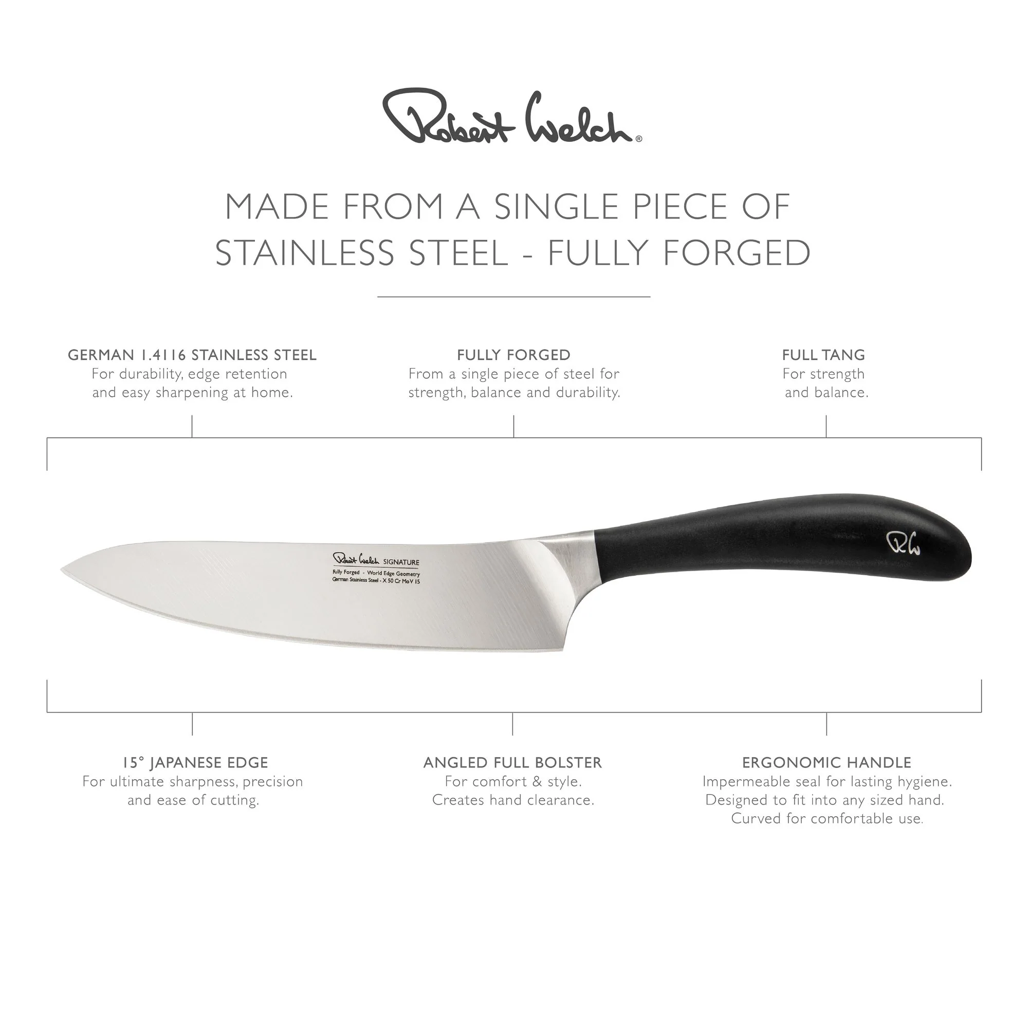 Signature Cook's Knife 18cm - Image 7