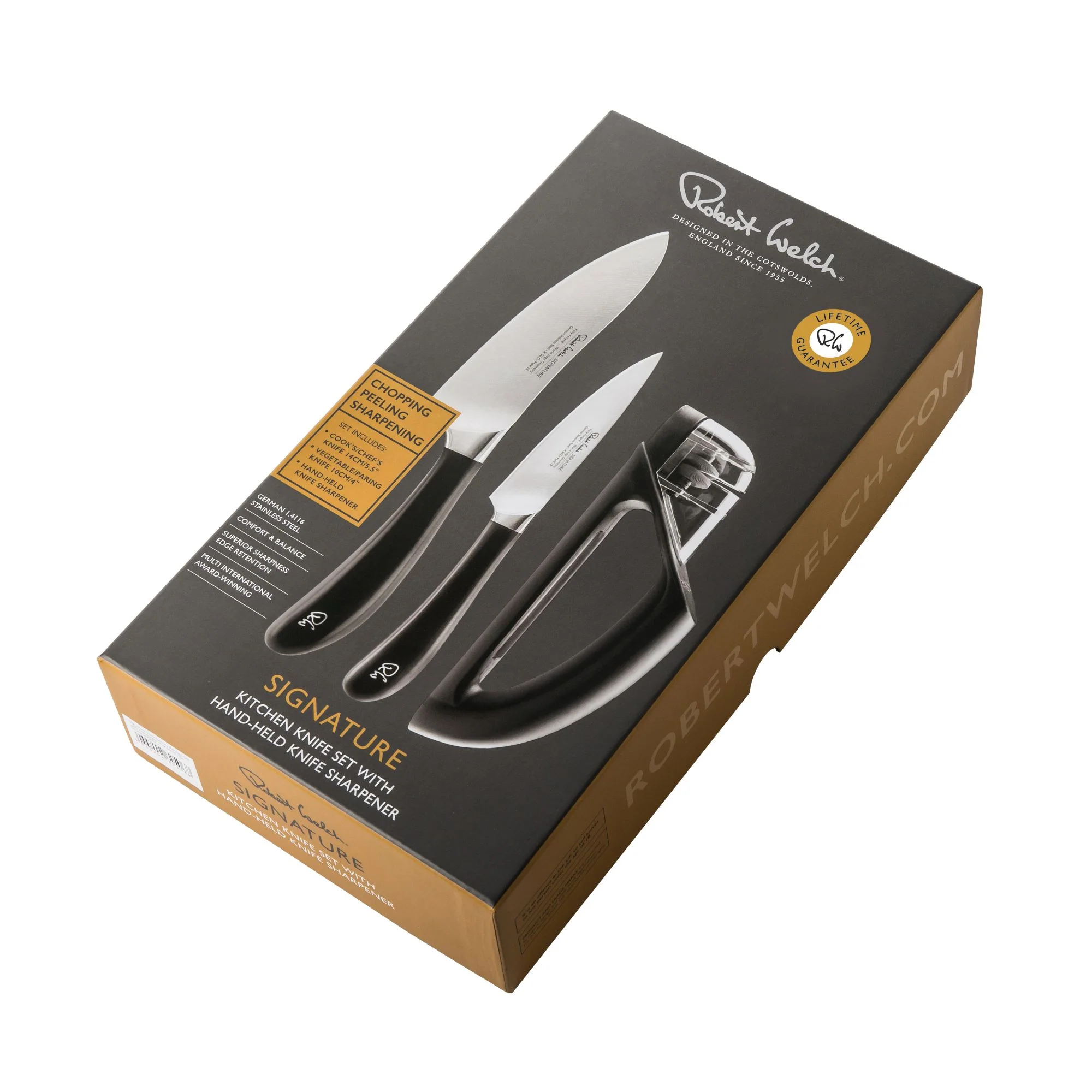 Signature Kitchen Knife Set with Knife Sharpener - Image 3