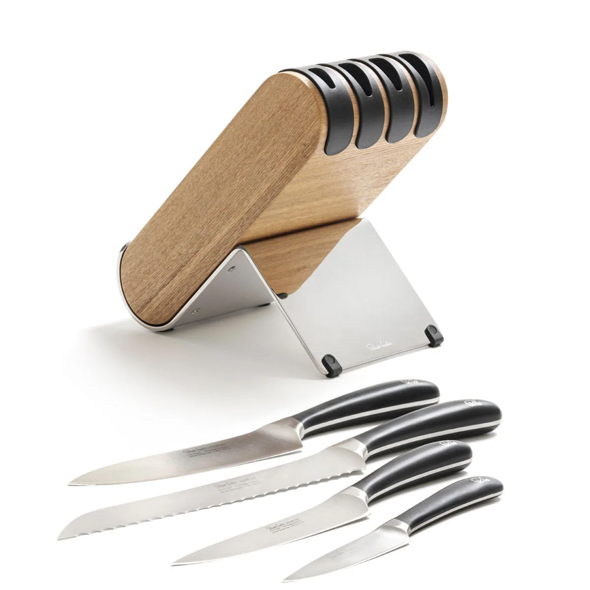 Signature Q Knife Block Set Ash - Image 4