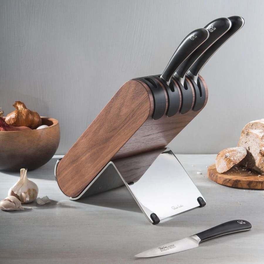 Signature Q Knife Block Set Walnut - Image 2