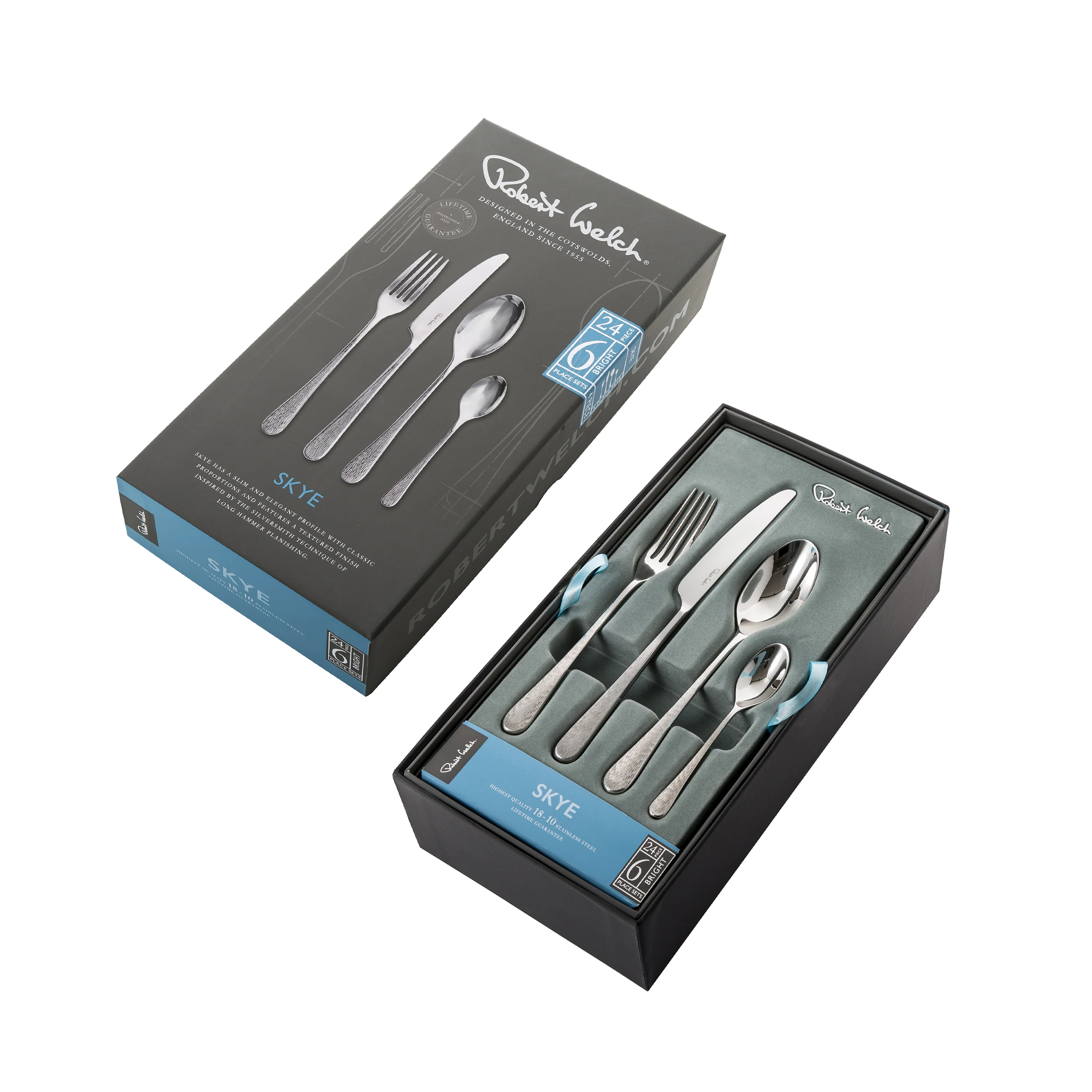 Skye Bright Cutlery Set, 24 Piece for 6 People - Image 3