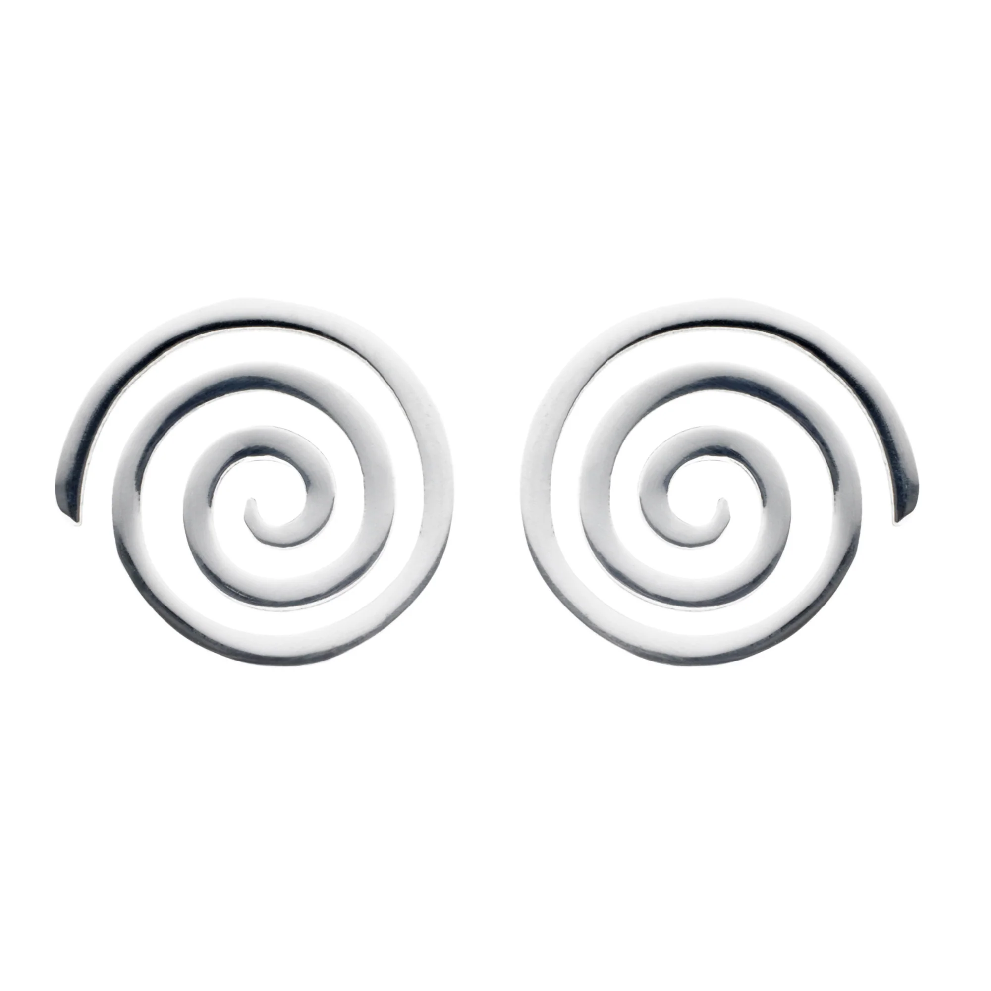 Spiral Necklace and Stud Earrings Set (Small pendant) - Image 3