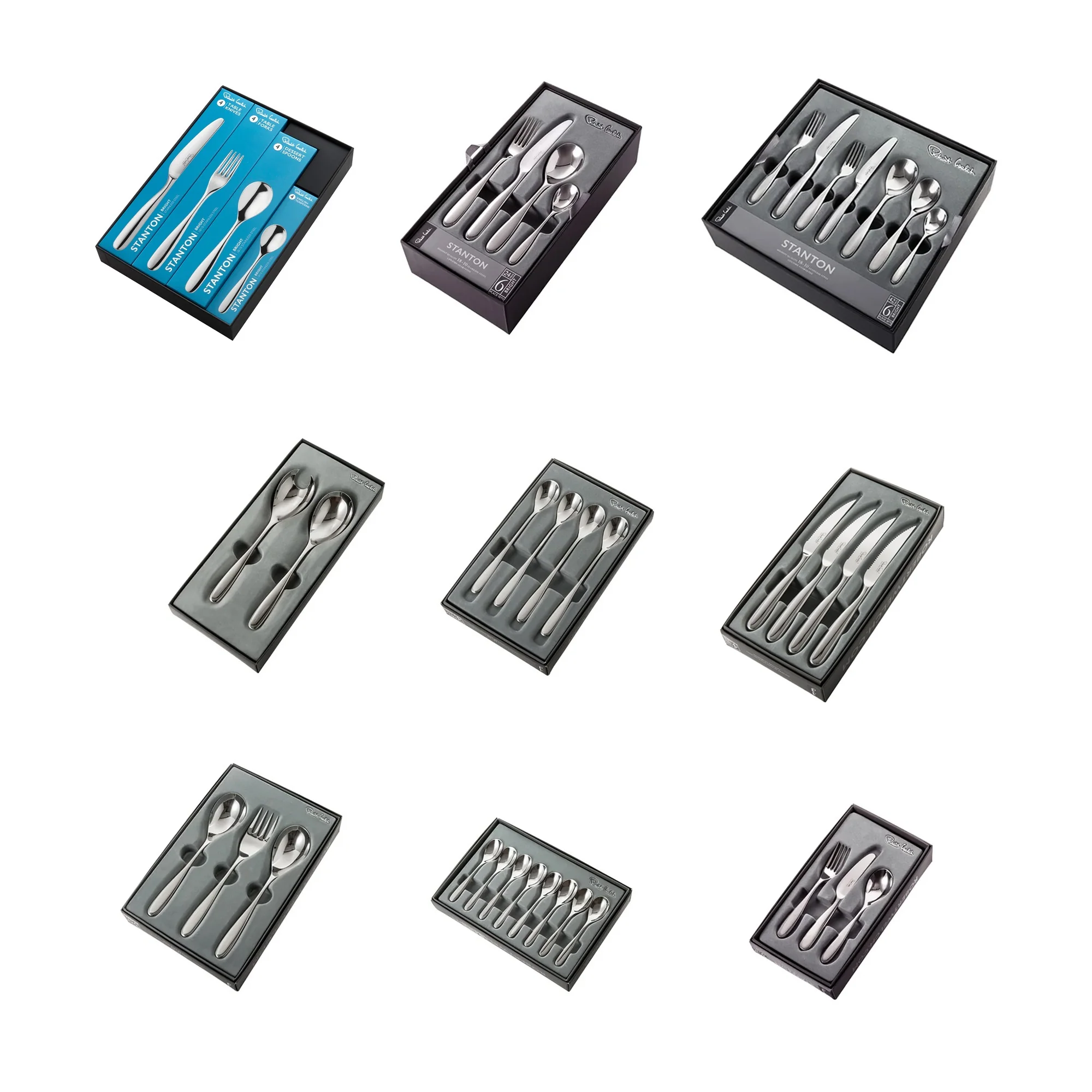 Stanton Bright Cutlery Set, 16 Piece for 4 People - Image 6