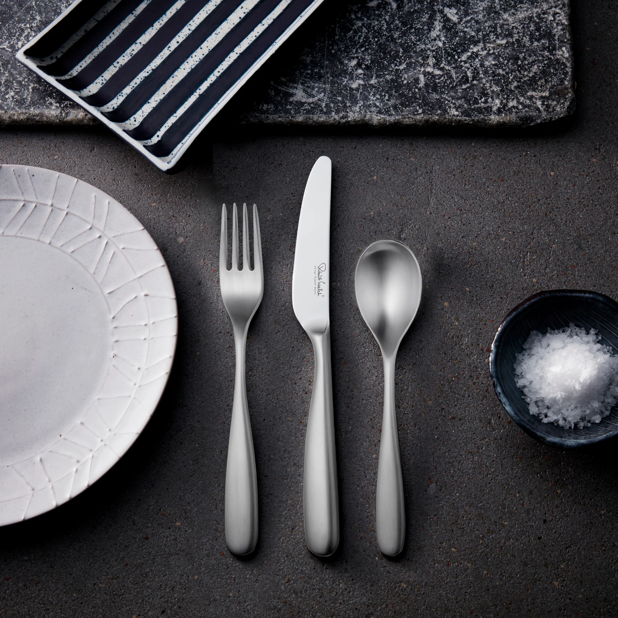 Stanton Satin Cutlery Set, 56 Piece for 8 People - Image 4