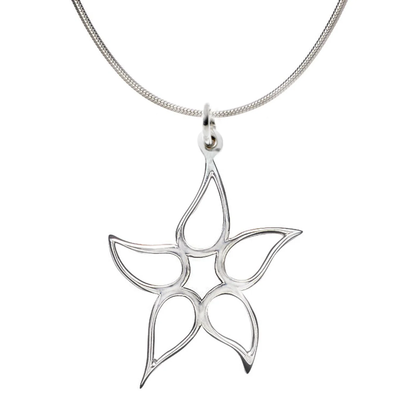 Starfish Necklace and Drop Earrings Set - Image 3