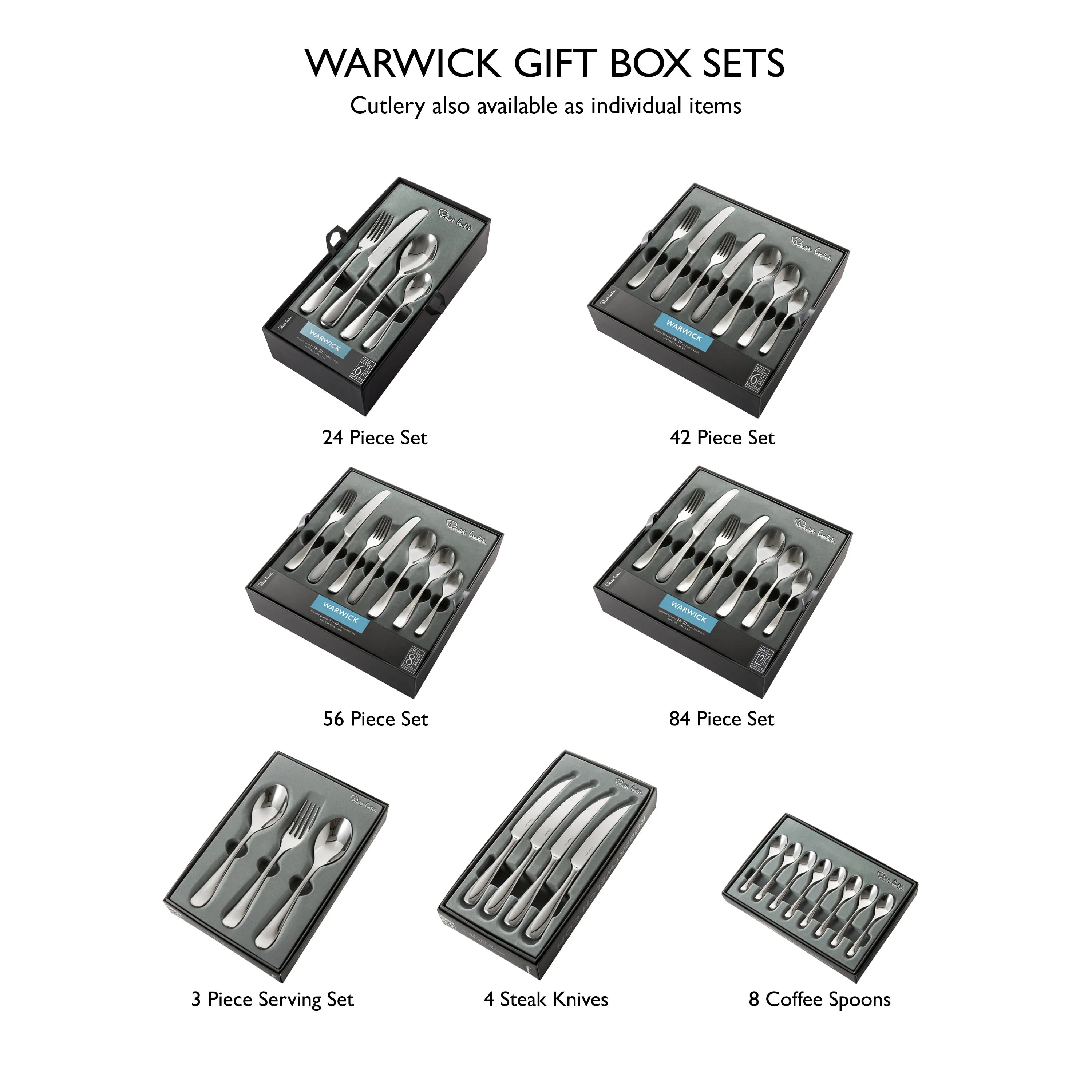 Warwick Bright Table Fork - Image 6